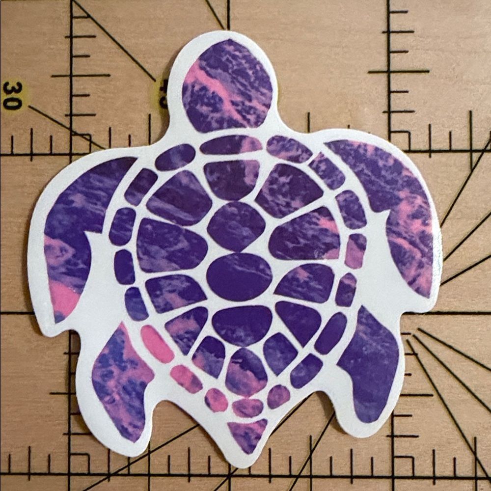💜13/$13 +Bundle Sticker Sale | Turtle Animal Waterproof Sticker